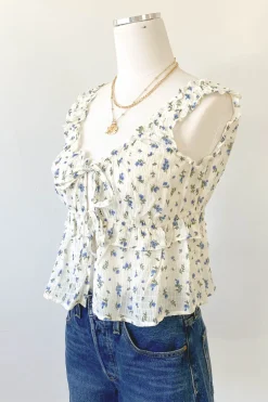 Ruched Sleeveless Top