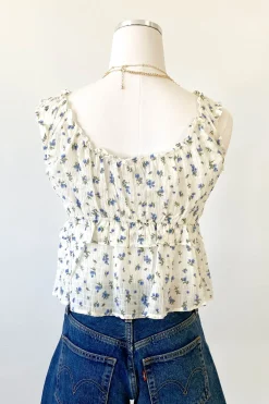 Ruched Sleeveless Top