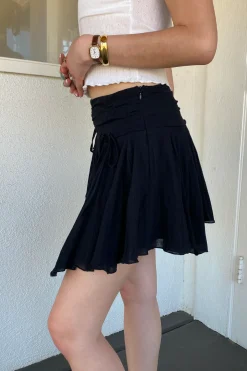 Ruffle Mini Skirt by For Good