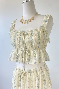 Ruffled Babydoll Top