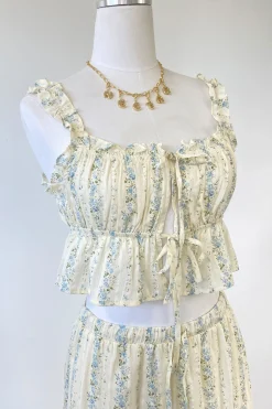 Ruffled Babydoll Top
