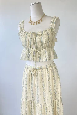 Ruffled Babydoll Top