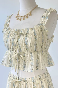 Ruffled Babydoll Top
