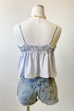 Ruffled Babydoll Top