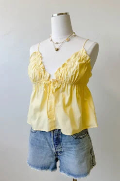 Ruffled Babydoll Top