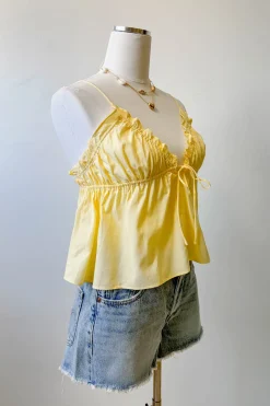 Ruffled Babydoll Top