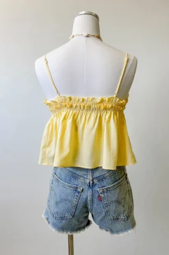 Ruffled Babydoll Top