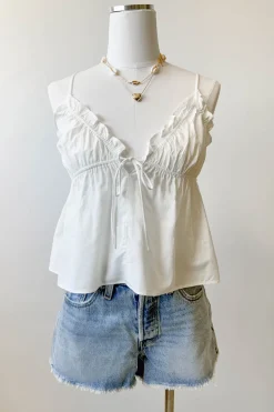 Ruffled Babydoll Top