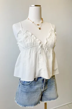 Ruffled Babydoll Top