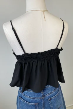 Ruffled Babydoll Top