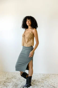 Ruffled Babydoll Top