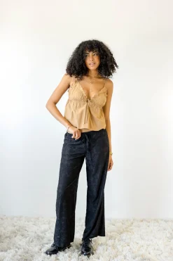 Ruffled Babydoll Top