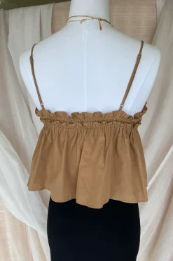 Ruffled Babydoll Top