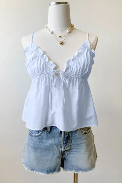 Ruffled Babydoll Top