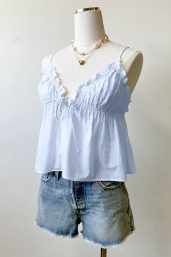 Ruffled Babydoll Top