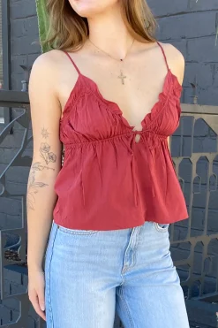 Ruffled Babydoll Top