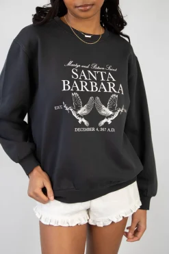 Santa Barbara Graphic Crew Sweatshirt