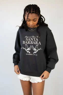 Santa Barbara Graphic Crew Sweatshirt