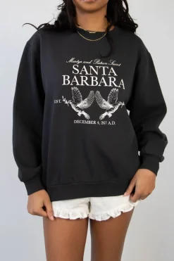 Santa Barbara Graphic Crew Sweatshirt