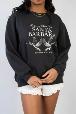 Santa Barbara Graphic Crew Sweatshirt