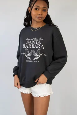Santa Barbara Graphic Crew Sweatshirt