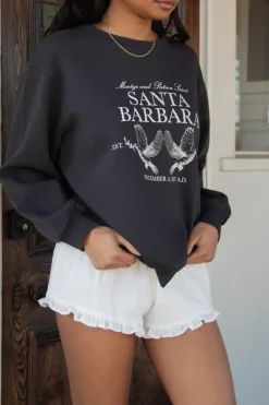 Santa Barbara Graphic Crew Sweatshirt