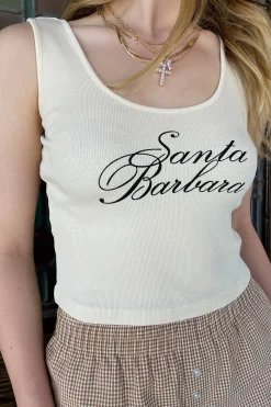 Santa Barbara Graphic Tank Top