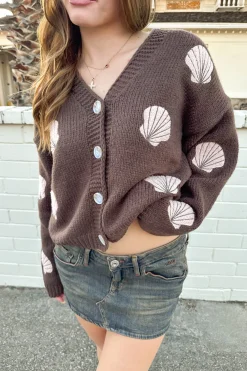 Shell Knit Cardigan