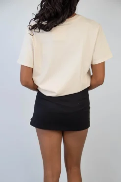 Side Slit Mini Skort