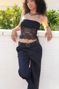 Silver Rectangle Buckle Belt