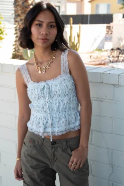 Sleeveless Babydoll Top