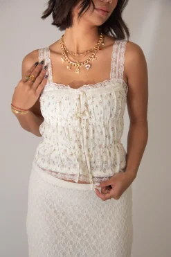 Sleeveless Babydoll Top