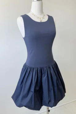 Sleeveless Balloon Dress by For Good