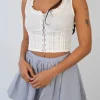 Sleeveless Corset Top
