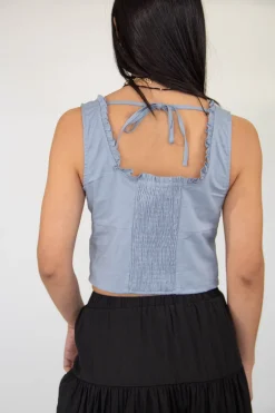 Sleeveless Corset Top