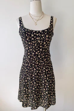 Sleeveless Floral Mini Dress
