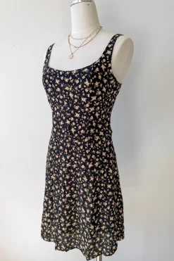Sleeveless Floral Mini Dress