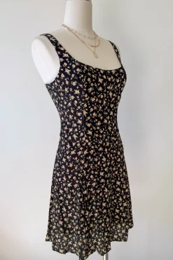 Sleeveless Floral Mini Dress