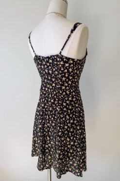 Sleeveless Floral Mini Dress