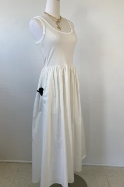 Sleeveless Midi Dress by For Good