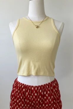 Sleeveless Racerback Top
