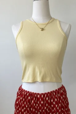 Sleeveless Racerback Top