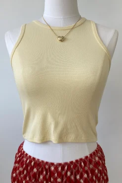 Sleeveless Racerback Top