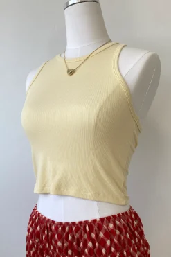 Sleeveless Racerback Top