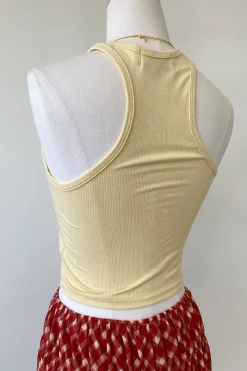 Sleeveless Racerback Top