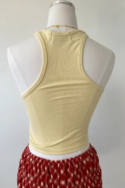 Sleeveless Racerback Top