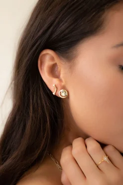 Smiley Face Earring Set