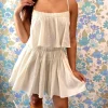 Smocked Waist Cami Mini Dress