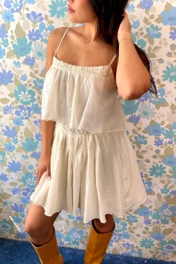 Smocked Waist Cami Mini Dress