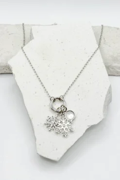 Snowflake Charm Necklace